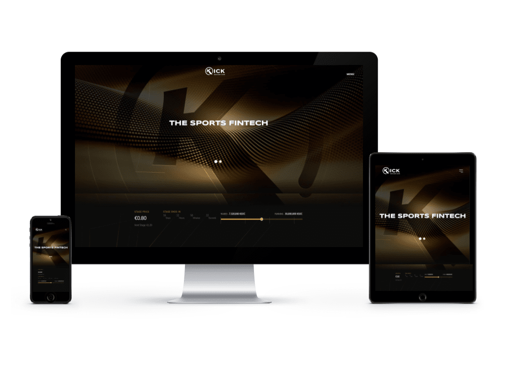 Aperçu du site Kick Soccer