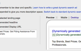 Annonces Dynamiques AdWords