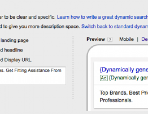Les nouveautés sur les Annonces Dynamiques AdWords