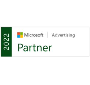 Badge Microsoft Advertising Partner 2022